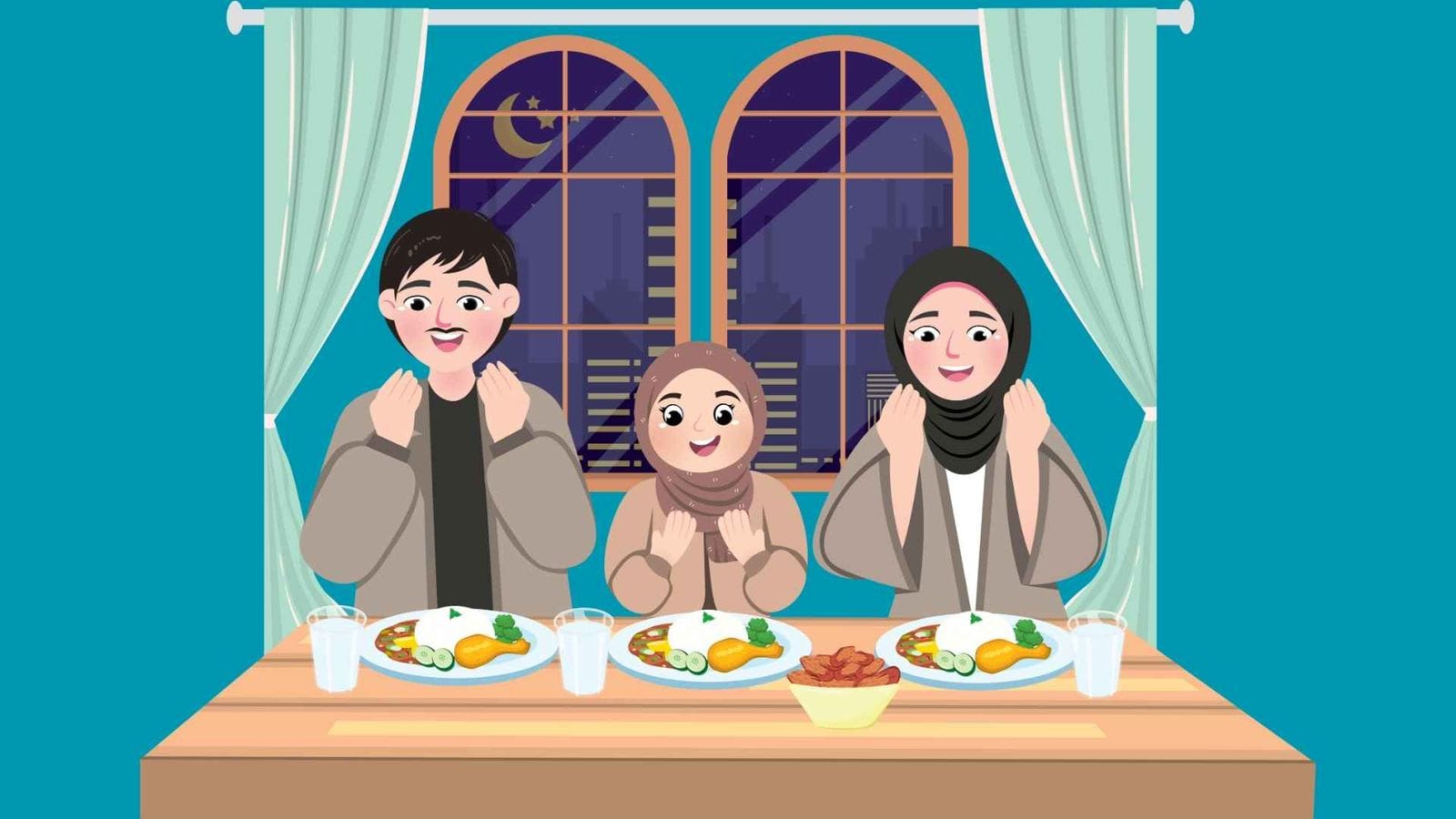 Ilustrasi waktu mustajab berdoa di bulan Ramadhan