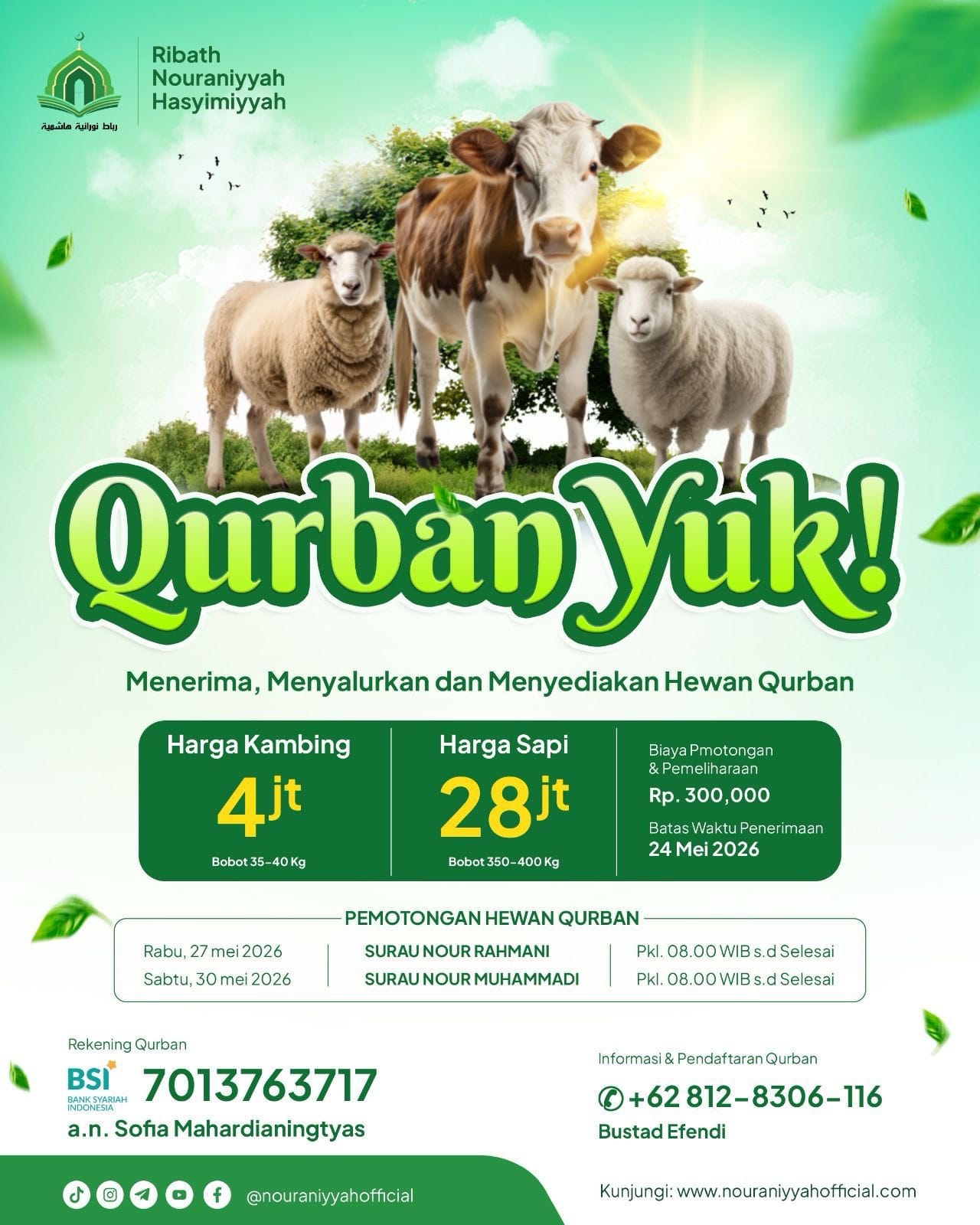 Qurban bersama RNH