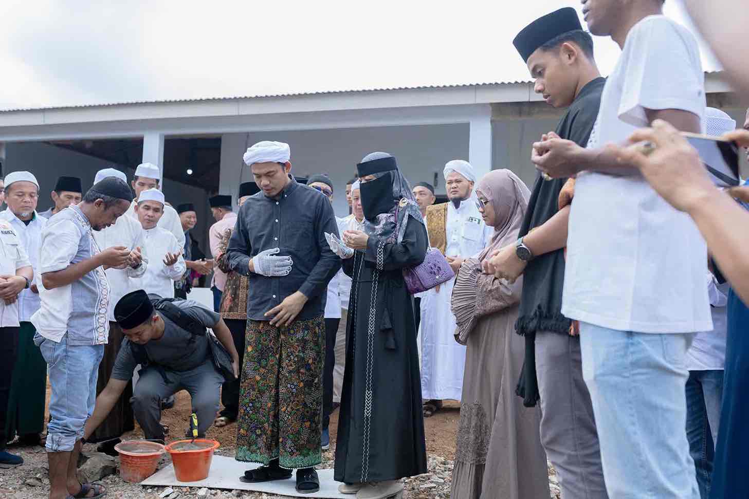 Peletakan batu pertama Surau Nour al-‘Alim