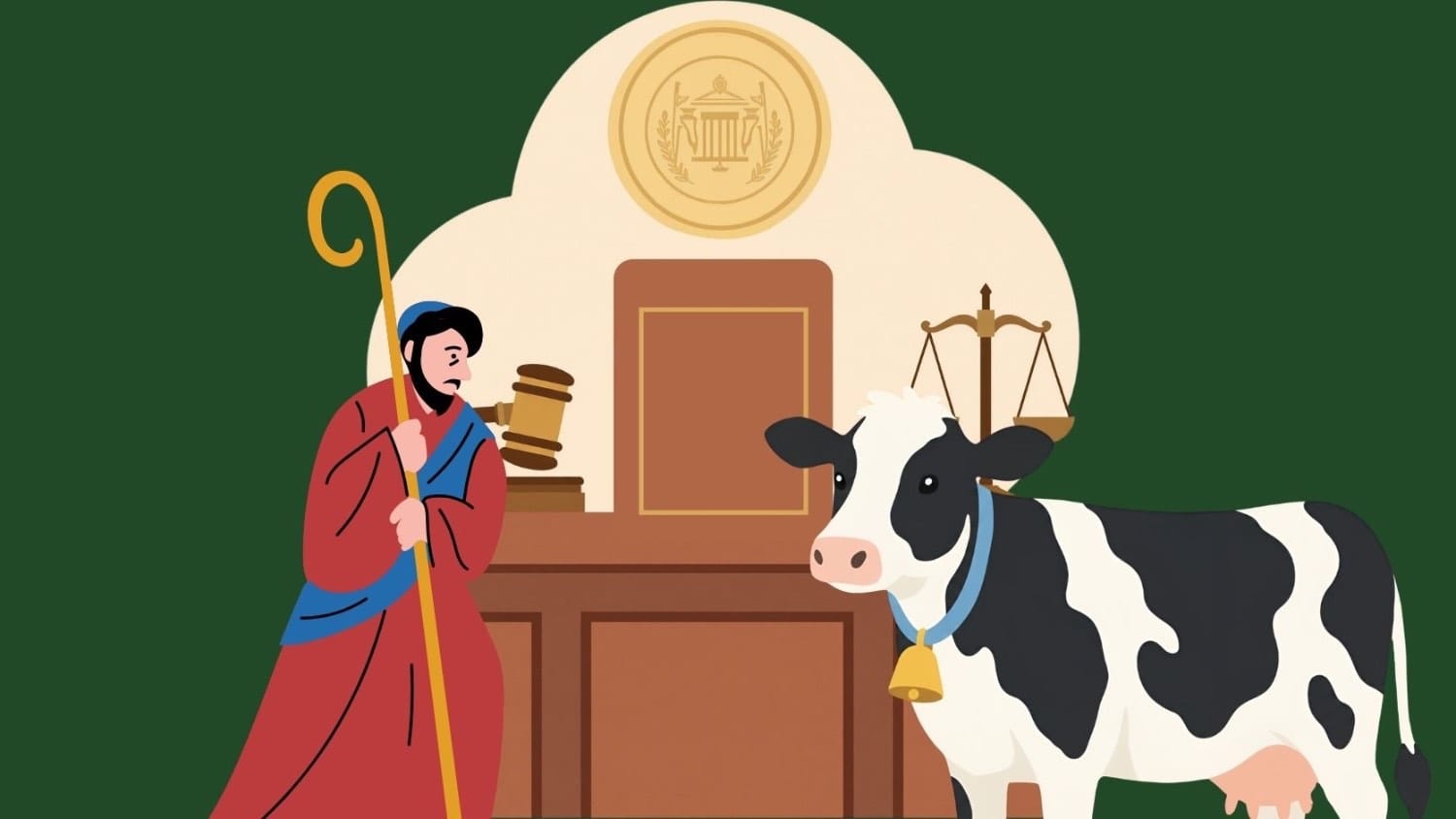 Ilustrasi kisah mencuri seutas tali